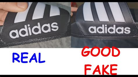 adidas adilette slides original vs fake|Confusion over Adilette Comfort slides : r/adidas .